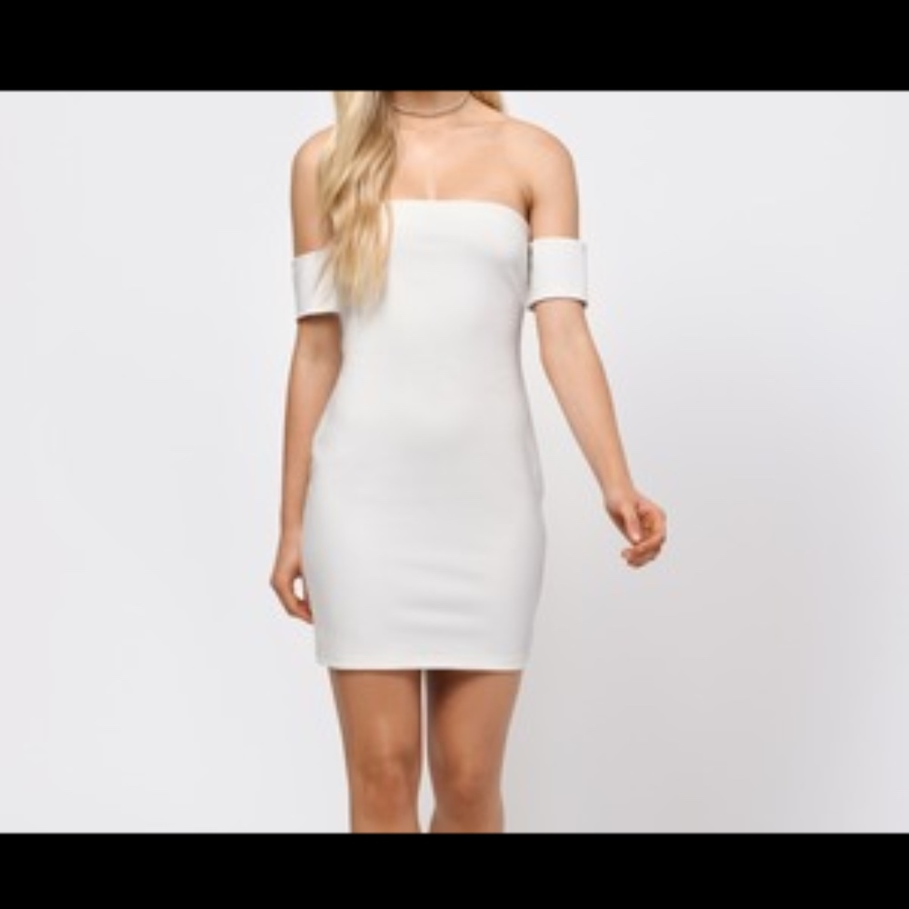 Tobi bodycon white dress